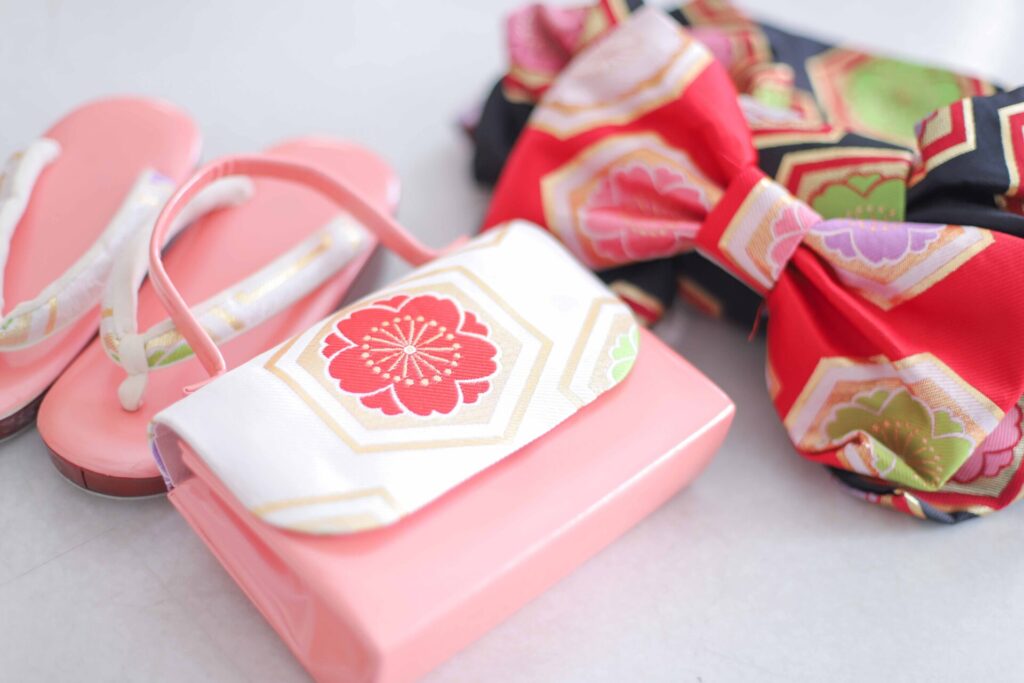 十三参り_奈良市_フォトスタジオワタナベ(渡辺写真館)奈良本店_帯草履バック