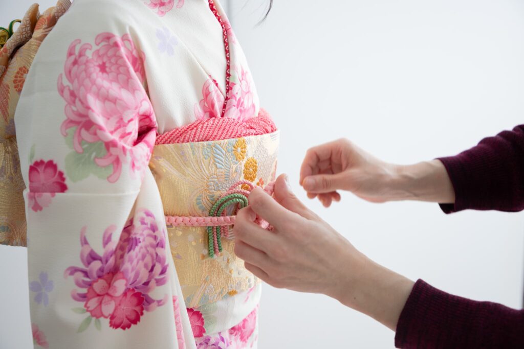 十三参り奈良市_フォトスタジオワタナベ(渡辺写真館)奈良本店_春日大社_支度