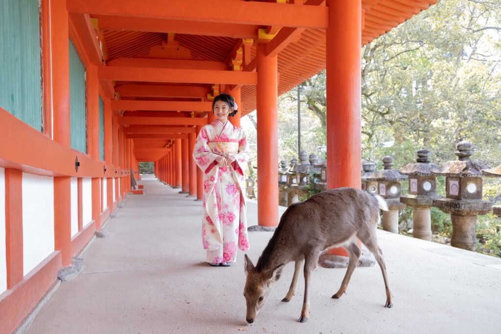 奈良市_春日大社_十三参り_出張撮影_フォトスタジオワタナベ(渡辺写真館)_奈良本店