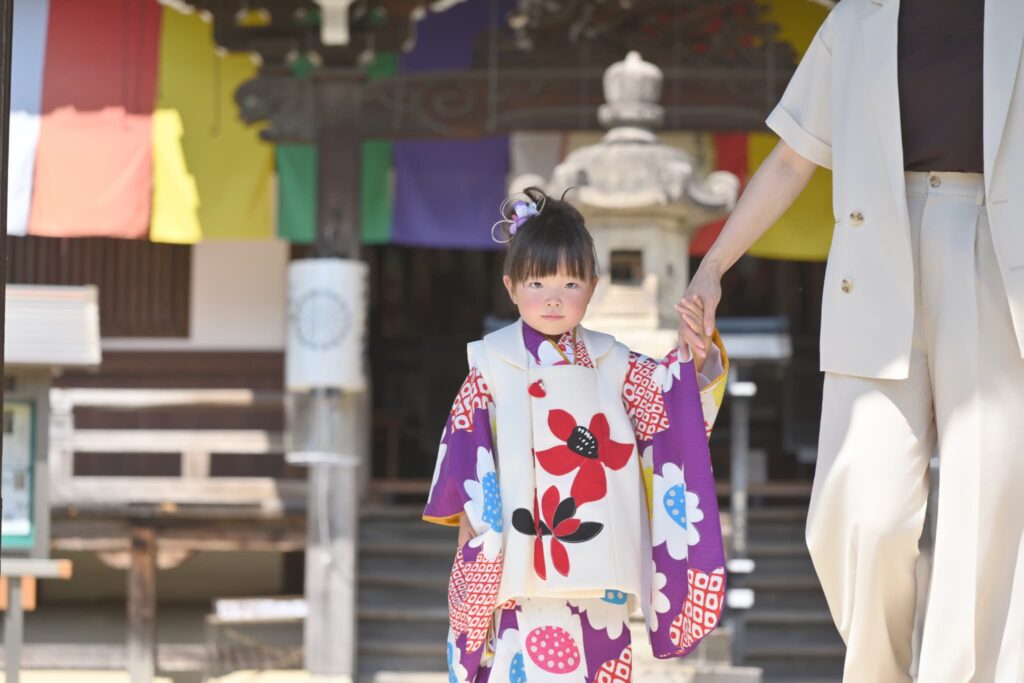 七五三(753)奈良市_フォトスタジオワタナベ(渡辺写真館)奈良本店_帯解寺